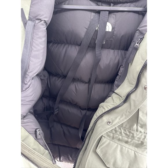 North Face Trans Antarctica Expedition Mcmurdo Faux Fur Coat L Parka worn once - Picture 12 of 16